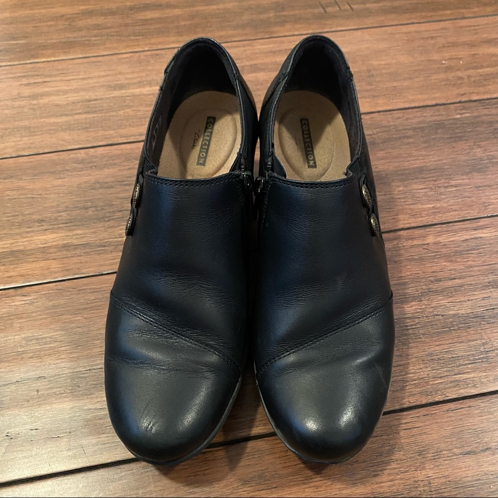 Clarks low-ankle dress boots